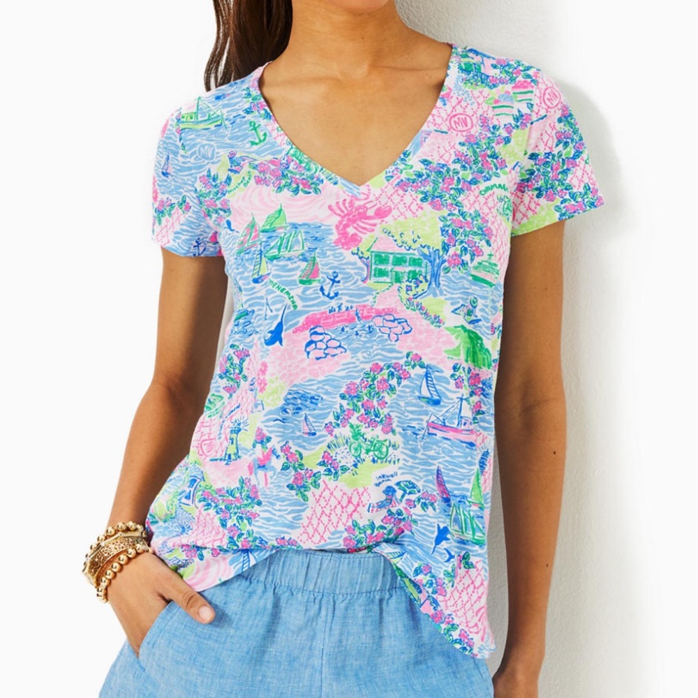 NWT Lilly Pulitzer Etta “Lilly Loves Martha’s Vineyard”